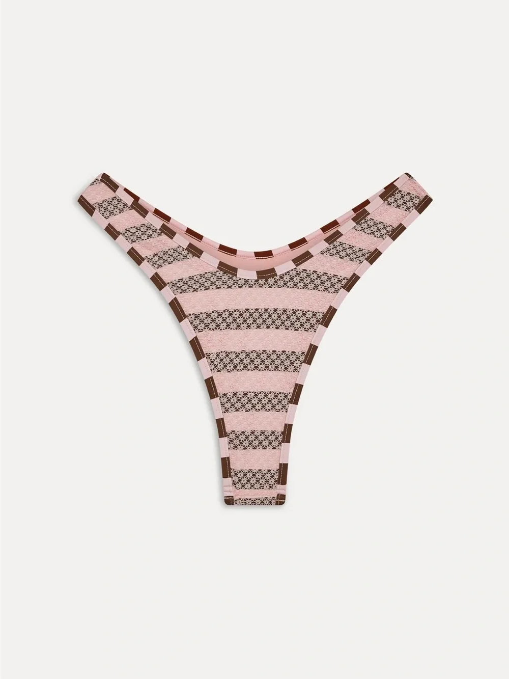 Frankie’s Bikini Full Moon Striped Bikini Bottom
